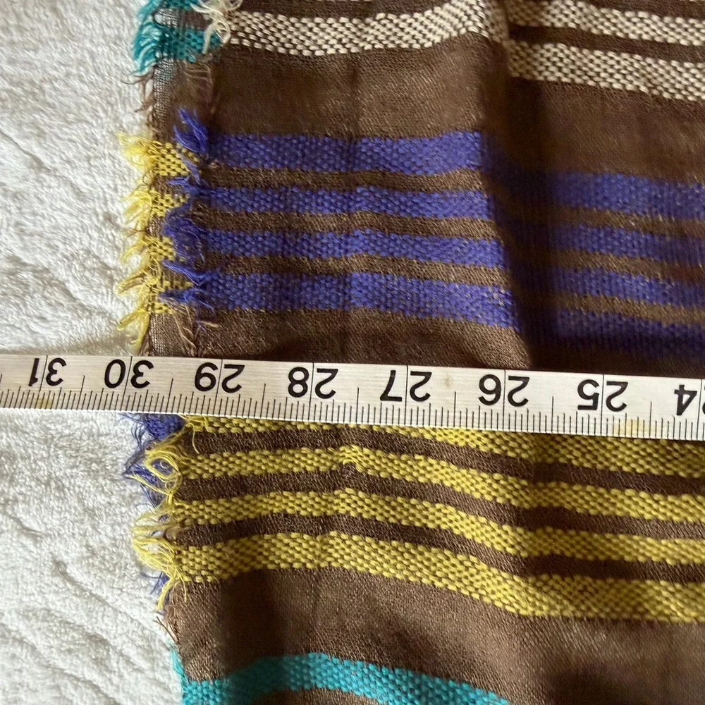 Old Navy Multicolor Striped Scarf